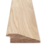 3/4" High Solid Oak Overlap | Overlaps and Transitions a 3/4" Height Difference | 3 1/2" Wide | Floor Transition | 92 Inches Long | Made in The USA