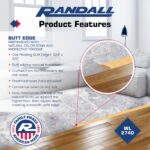 36" Red Oak Butt Edging/Reducer – 3/4" Thick x 1-3/4" Wide Prefinished with Natural Color Stain and Clear Protective Topcoat - Solid Oak Transition Strip - Image 4