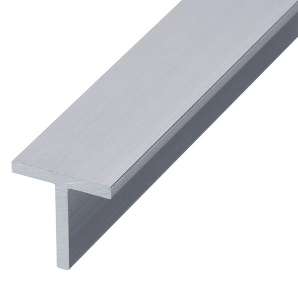 1" X 1" X 1/8" Thick Anodized Aluminum Tee (4 FT Long) - Image 1